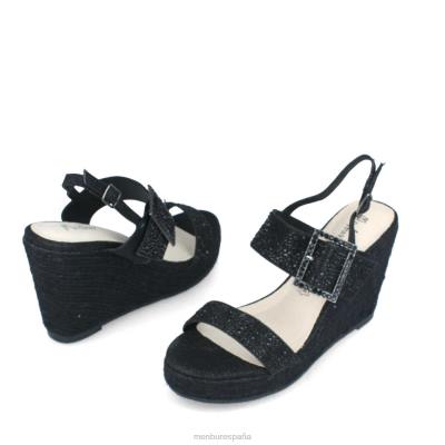 Menbur mujer barlassina 204L471 zapato casual elegante negro