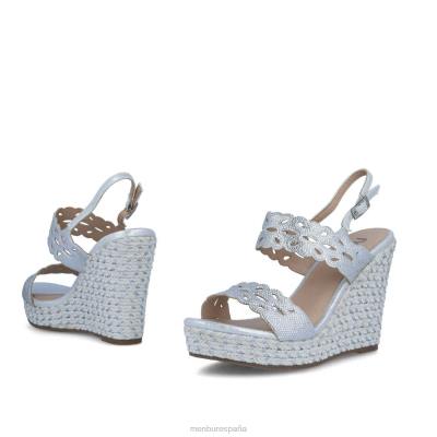 Menbur mujer barlia 204L3570 zapato casual elegante plata