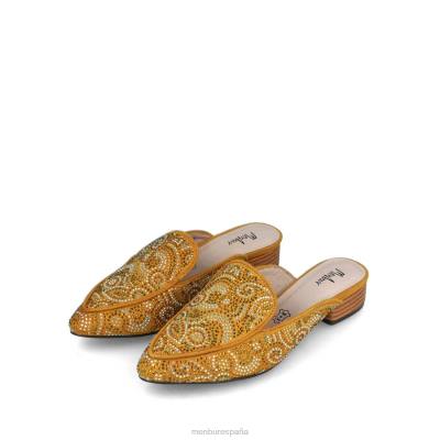 Menbur mujer basílica 204L272 zapato casual elegante amarillo