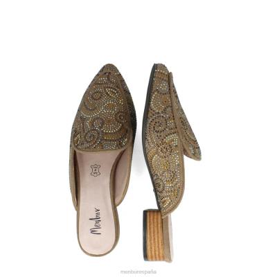 Menbur mujer basílica 204L3143 zapato casual elegante beige