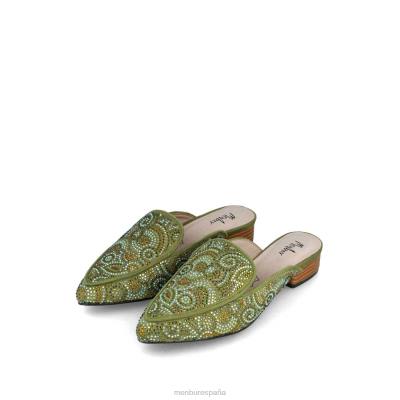 Menbur mujer basílica 204L3144 zapato casual elegante verde