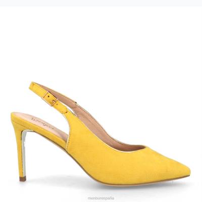 Menbur mujer baveno 204L374 zapato casual elegante amarillo