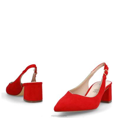 Menbur mujer beinasco 204L228 zapato casual elegante rojo