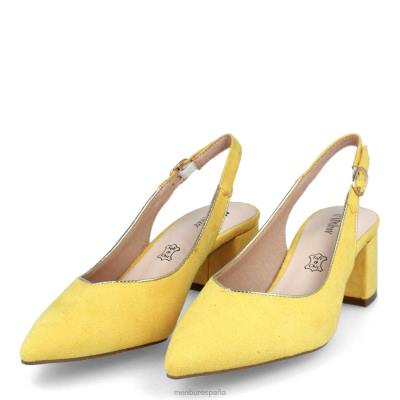 Menbur mujer beinasco 204L3060 zapato casual elegante amarillo