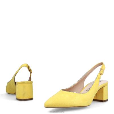 Menbur mujer beinasco 204L3060 zapato casual elegante amarillo