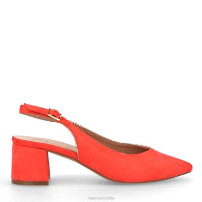 Menbur mujer beinasco 204L3061 zapato casual elegante coral