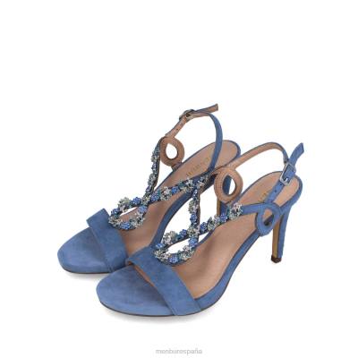 Menbur mujer beivares 204L3102 zapato casual elegante azul claro