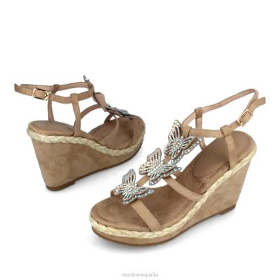 Menbur mujer bellamonte 204L3042 zapato casual elegante beige