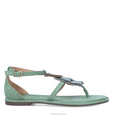 Menbur mujer belloguardo 204L3072 zapato casual elegante verde