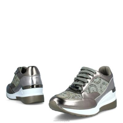 Menbur mujer bellombra 204L418 zapato casual elegante gris