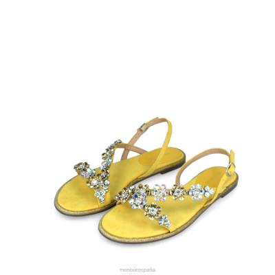 Menbur mujer bergi 204L469 zapato casual elegante amarillo