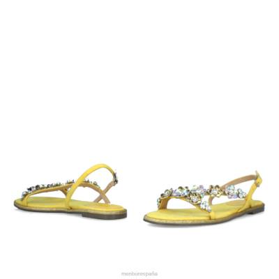 Menbur mujer bergi 204L469 zapato casual elegante amarillo