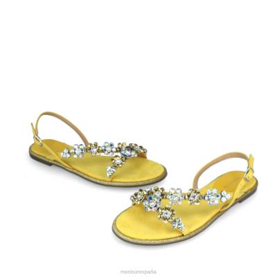 Menbur mujer bergi 204L469 zapato casual elegante amarillo