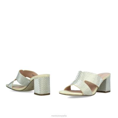 Menbur mujer berzano 204L478 zapato casual elegante beige