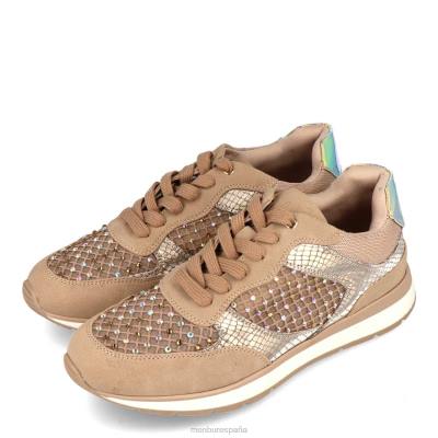 Menbur mujer biadeno 204L530 zapato casual elegante beige