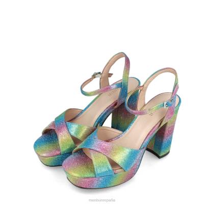 Menbur mujer bigliolo 204L472 zapato casual elegante multi