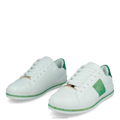 Menbur mujer bionaz 204L532 zapato casual elegante verde