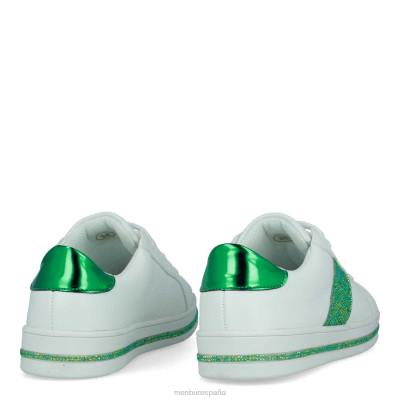 Menbur mujer bionaz 204L532 zapato casual elegante verde