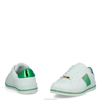 Menbur mujer bionaz 204L532 zapato casual elegante verde