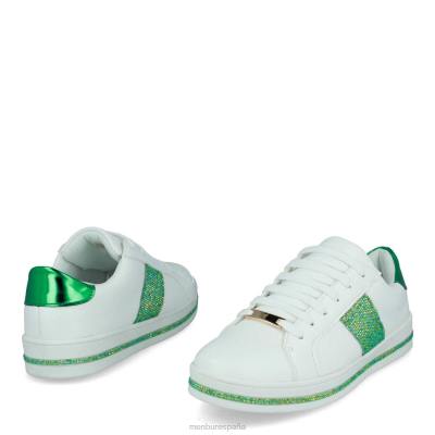 Menbur mujer bionaz 204L532 zapato casual elegante verde