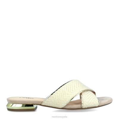 Menbur mujer bisencio 204L274 zapato casual elegante beige