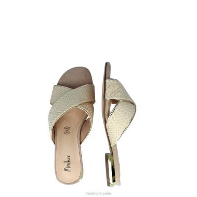 Menbur mujer bisencio 204L274 zapato casual elegante beige