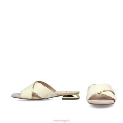 Menbur mujer bisencio 204L274 zapato casual elegante beige