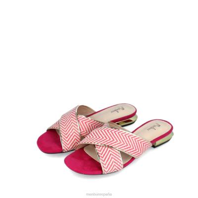 Menbur mujer bisencio 204L3147 zapato casual elegante rosa