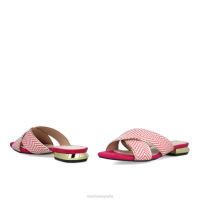 Menbur mujer bisencio 204L3147 zapato casual elegante rosa