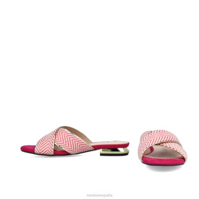 Menbur mujer bisencio 204L3147 zapato casual elegante rosa