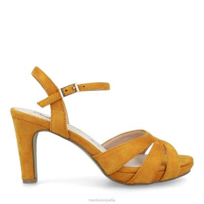 Menbur mujer bitrito 204L3316 zapato casual elegante amarillo