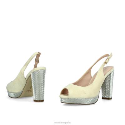 Menbur mujer bolabio 204L300 zapato casual elegante beige