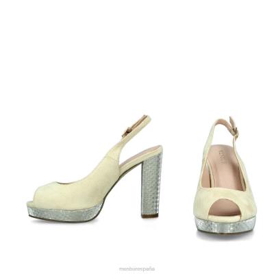 Menbur mujer bolabio 204L300 zapato casual elegante beige