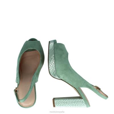 Menbur mujer bolabio 204L3199 zapato casual elegante verde