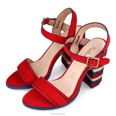 Menbur mujer bonavigo 204L3561 zapato casual elegante rojo