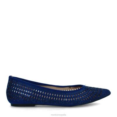 Menbur mujer bonorva 204L3260 zapato casual elegante azul medio