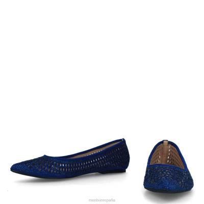 Menbur mujer bonorva 204L3260 zapato casual elegante azul medio