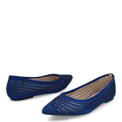 Menbur mujer bonorva 204L3260 zapato casual elegante azul medio