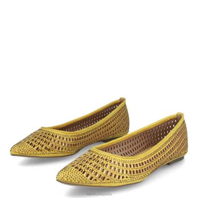 Menbur mujer bonorva 204L3261 zapato casual elegante amarillo