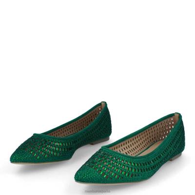 Menbur mujer bonorva 204L3262 zapato casual elegante verde