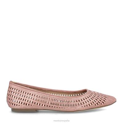 Menbur mujer bonorva 204L3263 zapato casual elegante maquillaje rosa