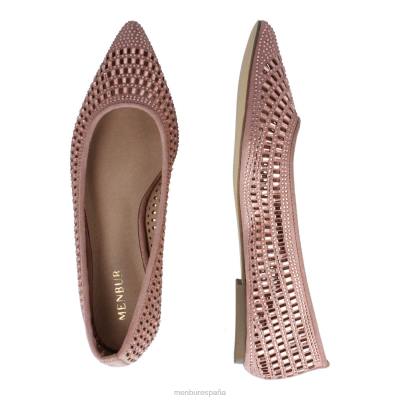 Menbur mujer bonorva 204L3263 zapato casual elegante maquillaje rosa