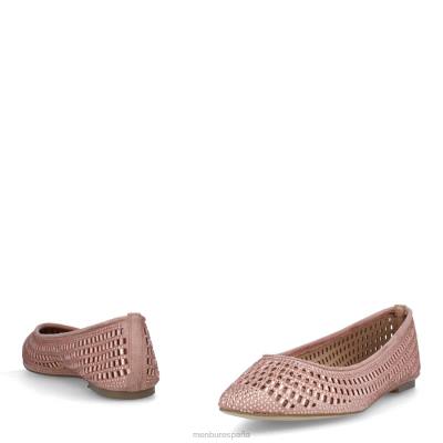 Menbur mujer bonorva 204L3263 zapato casual elegante maquillaje rosa