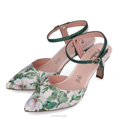 Menbur mujer borgatello 204L225 zapato casual elegante verde