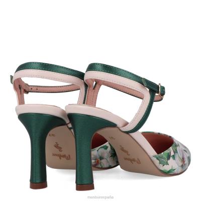 Menbur mujer borgatello 204L225 zapato casual elegante verde