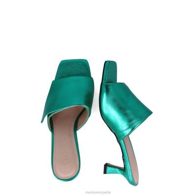 Menbur mujer borso 204L3540 zapato casual elegante verde