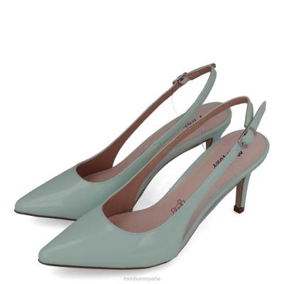 Menbur mujer boscarini 204L370 zapato casual elegante verde