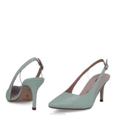 Menbur mujer boscarini 204L370 zapato casual elegante verde