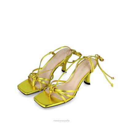 Menbur mujer bosconero 204L254 zapato casual elegante amarillo