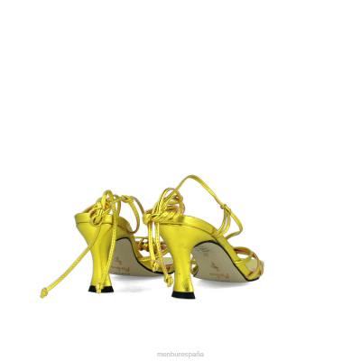 Menbur mujer bosconero 204L254 zapato casual elegante amarillo